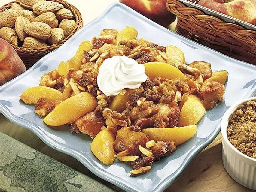 King Hawaiian Rolls Peach Cobbler