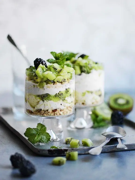 Kiwi Yogurt Parfait