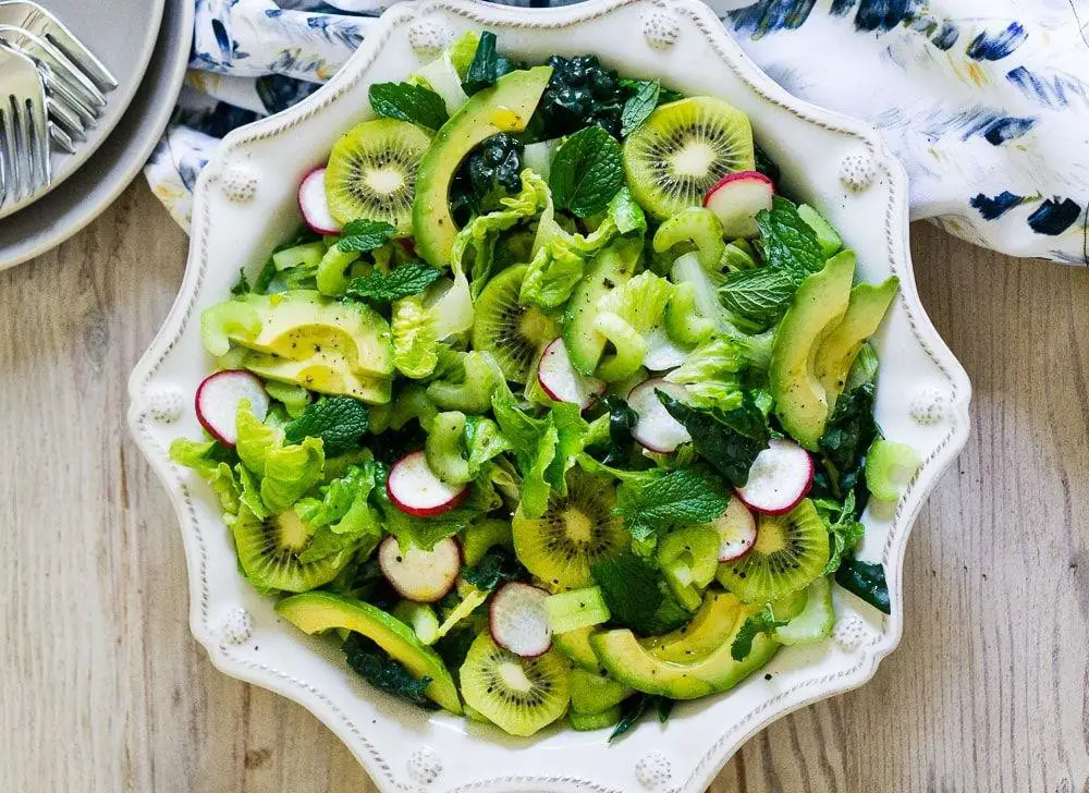 Kiwi and Avocado Salad