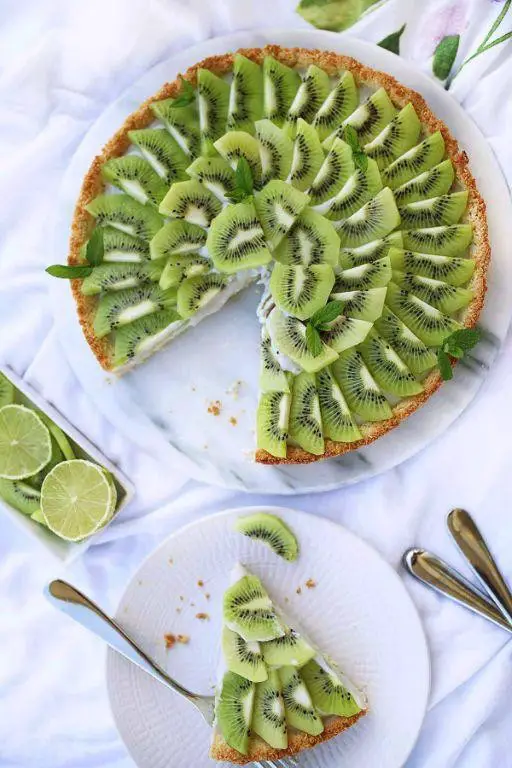 Kiwi and Coconut Cake