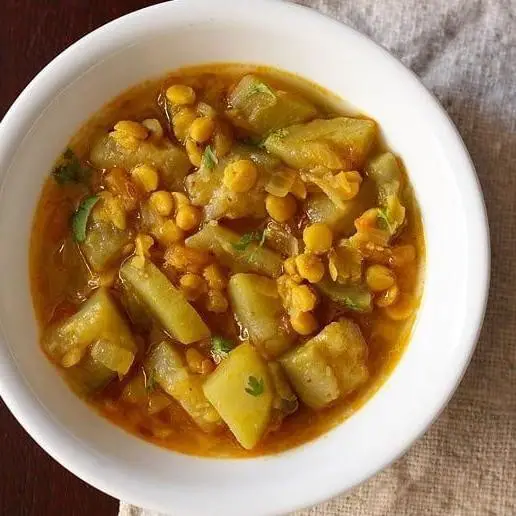 Lauki Chana Dal