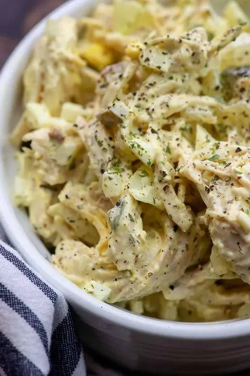 Lazy Keto Chicken Salad