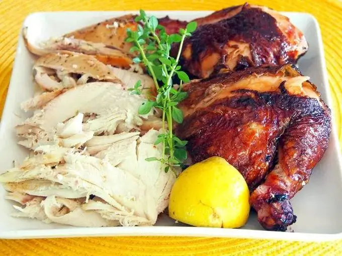 Lemon Pepper Rotisserie Chicken