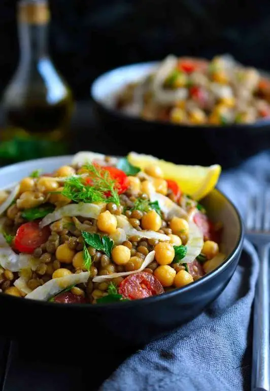 Lentil and Bean Salad