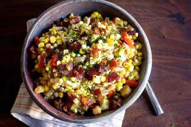 Lettuce and Corn Chowder