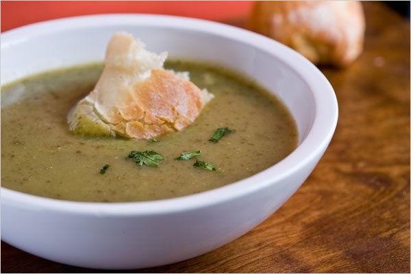Lettuce and Potato Soup