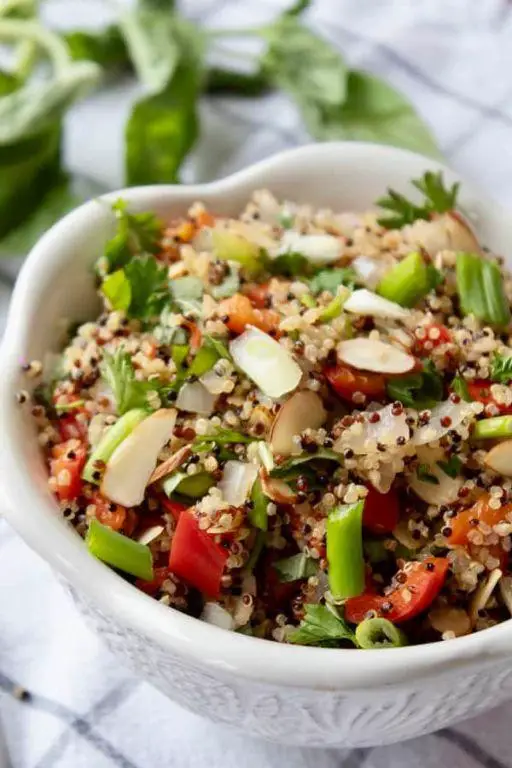 Lettuce and Quinoa Pilaf