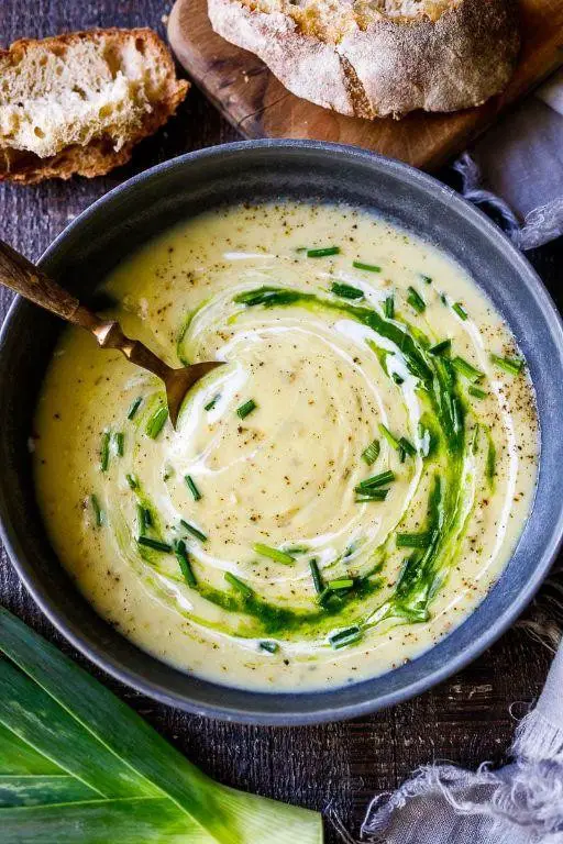 Lowfat Potato and Leek Soup