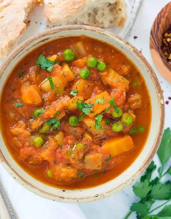 Lowfat Potato and Tomato Stew