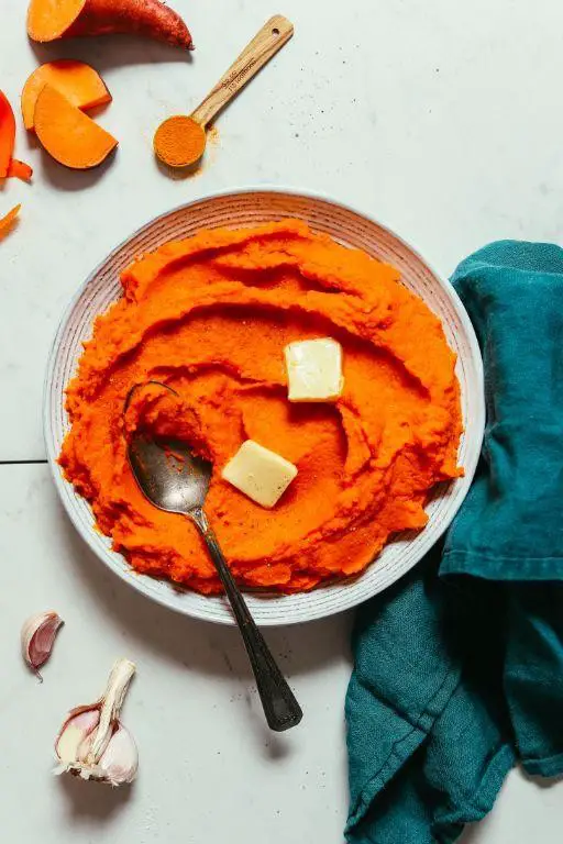 Lowfat Sweet Potato and Carrot Mash
