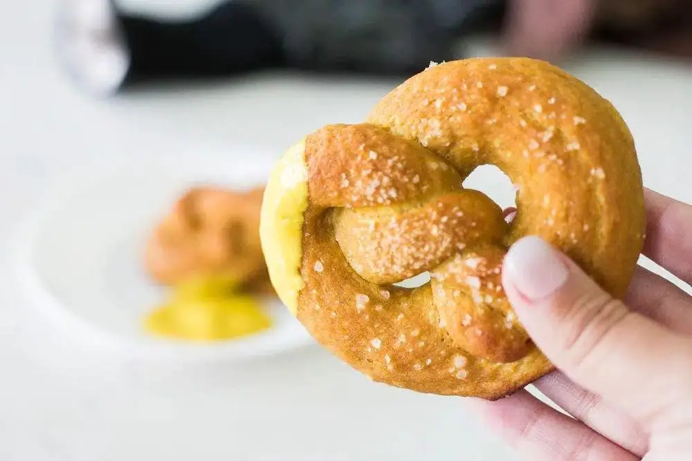Lupin Flour Pretzels
