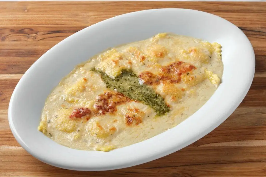 Macaroni Grill Four Cheese Ravioli