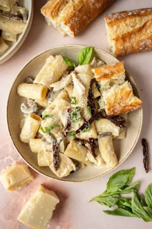 Macaroni Grill Mushroom and Spinach Pasta