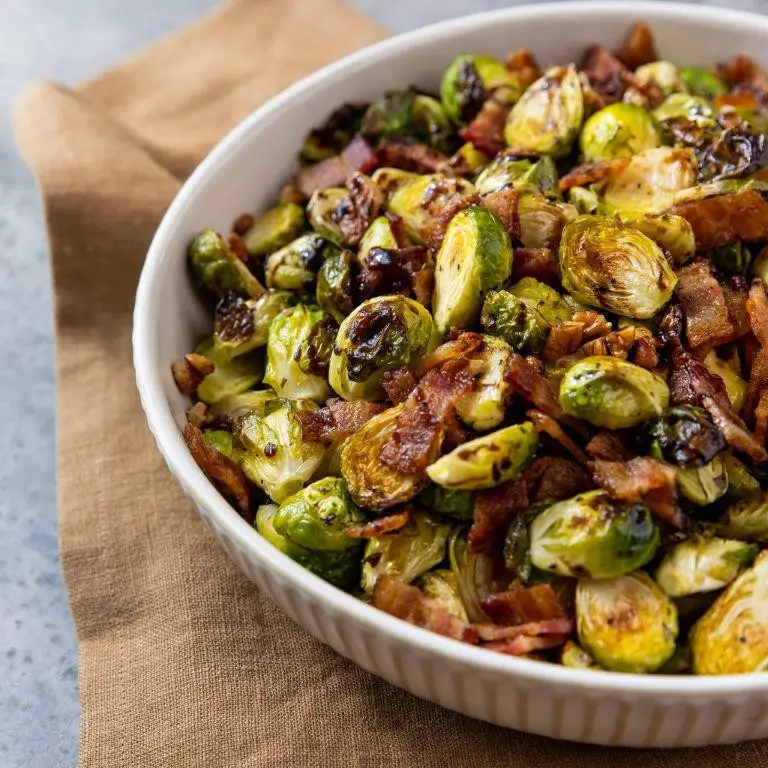 Magnolia Journal Holiday Roasted Brussels Sprouts with Bacon