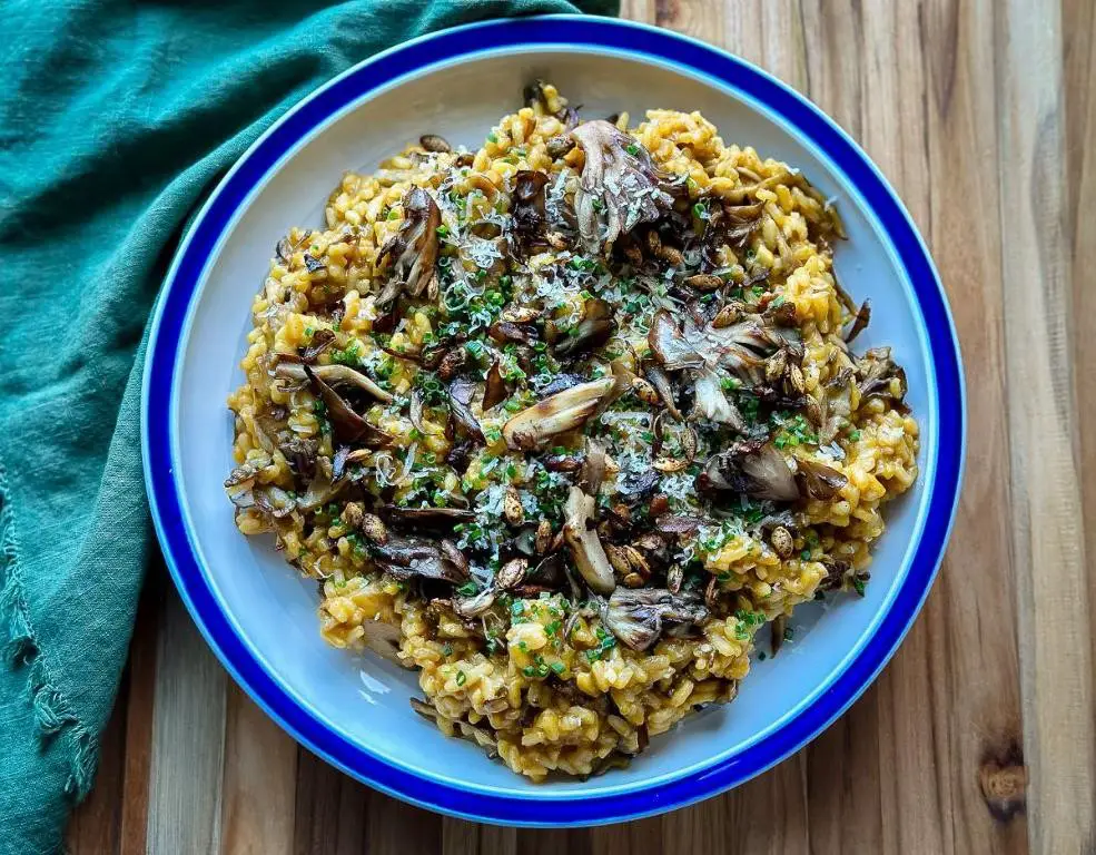 Maitake Mushroom Risotto