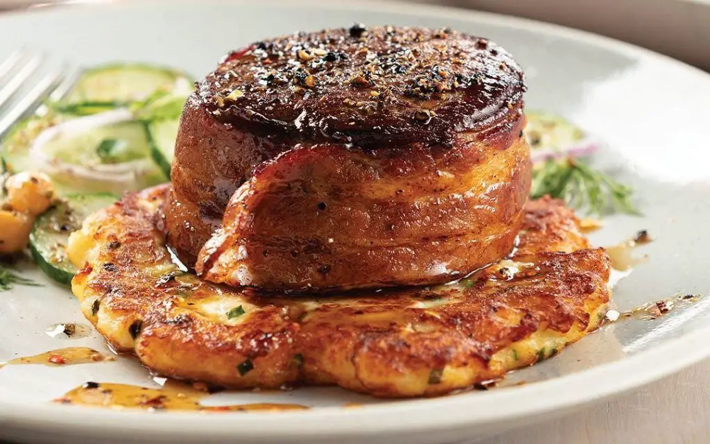 Maple Bacon Wrapped BBQ Steak