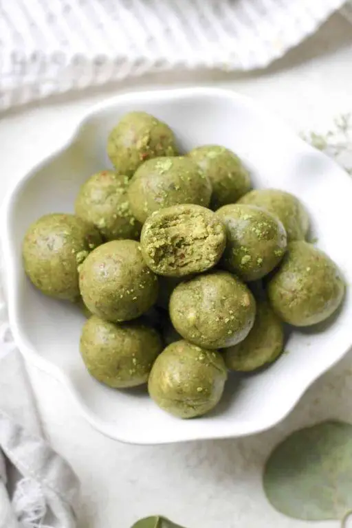 Matcha Protein Energy Bites