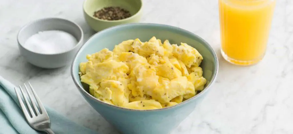 Microwave Scrambled Eggs