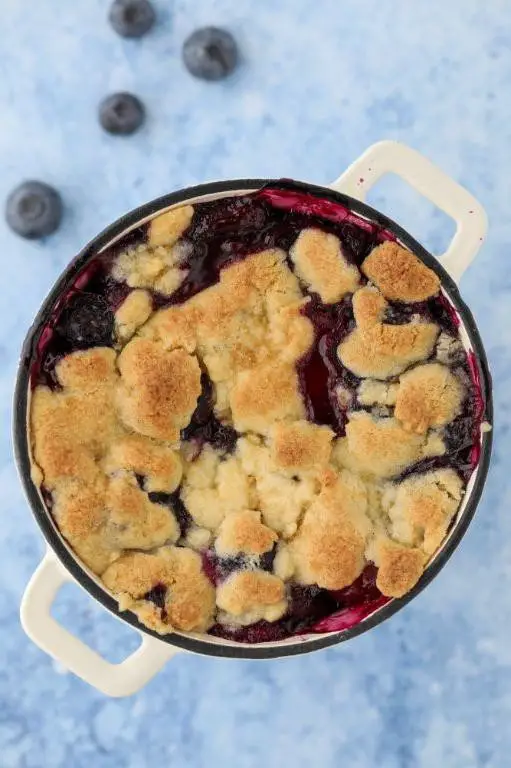 Mini Blueberry Crumbles