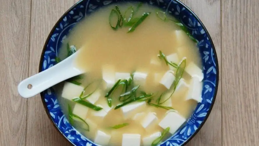 Miso Soup with Silken Tofu