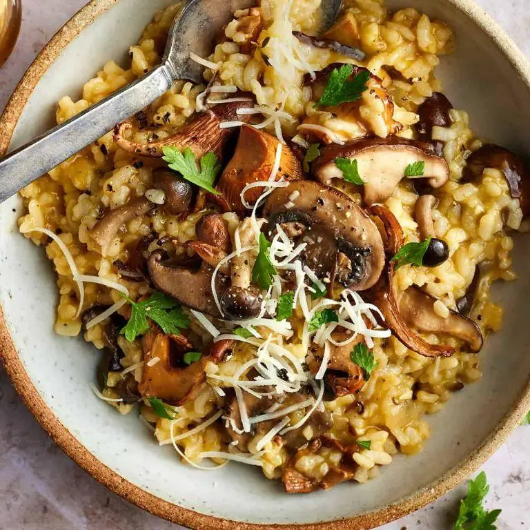 Mixed Mushroom Risotto