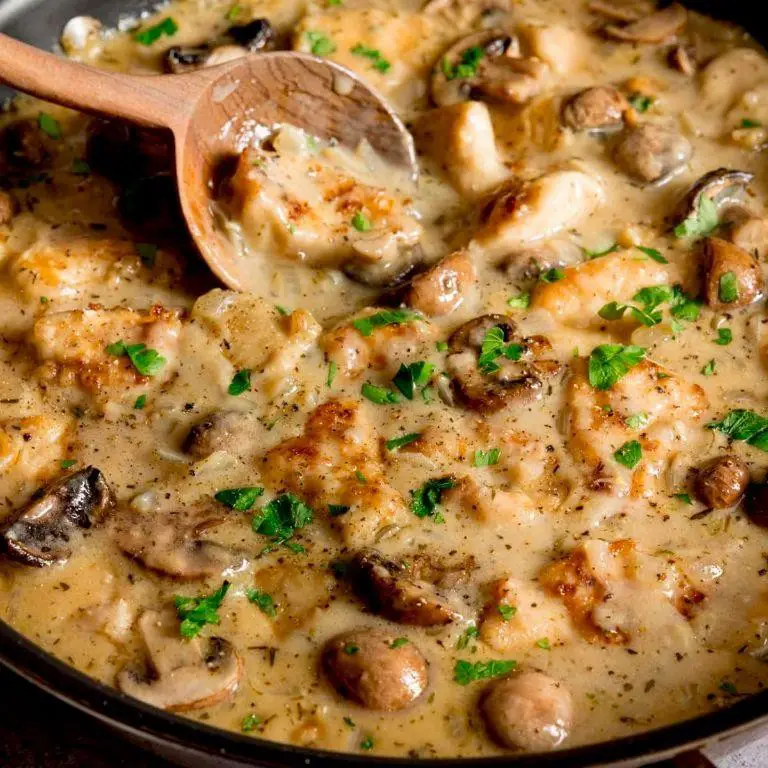 Mixed Mushroom and Chicken Casserole
