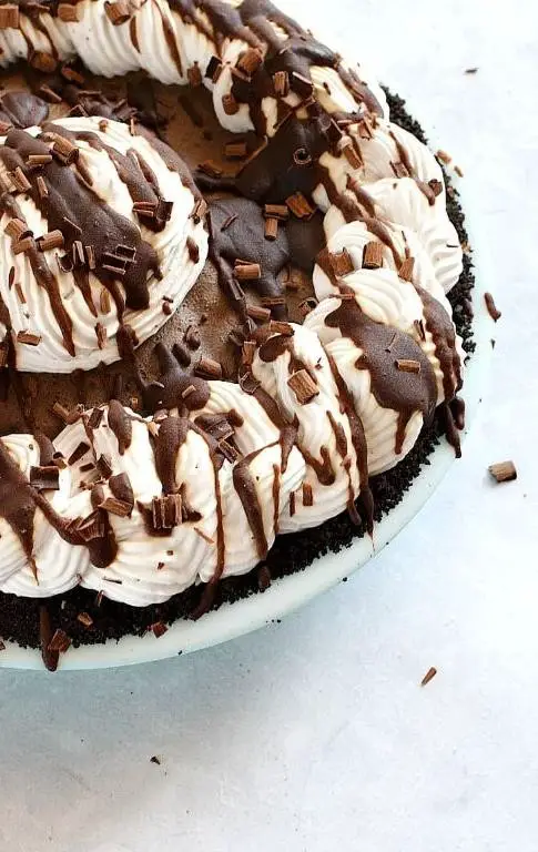 Mocha Almond Fudge Sugar Free Pie