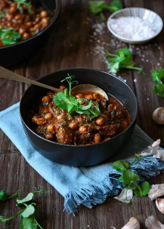 Moroccan Beef Stew with Chickpeas