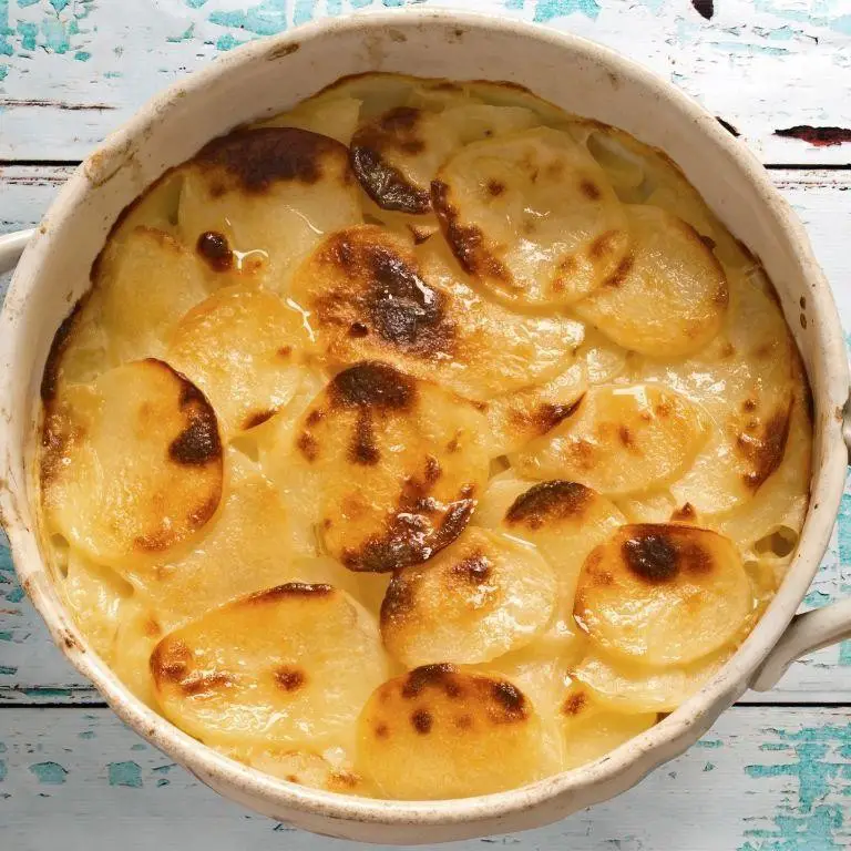 Muenster Cheese and Potato Gratin