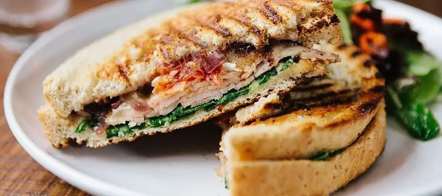 Muenster Cheese and Turkey Panini