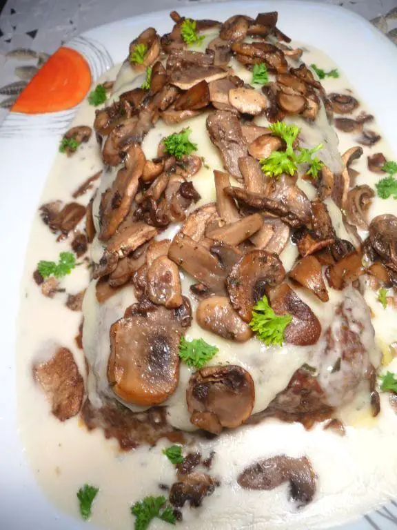 Mushroom and Swiss Meatloaf