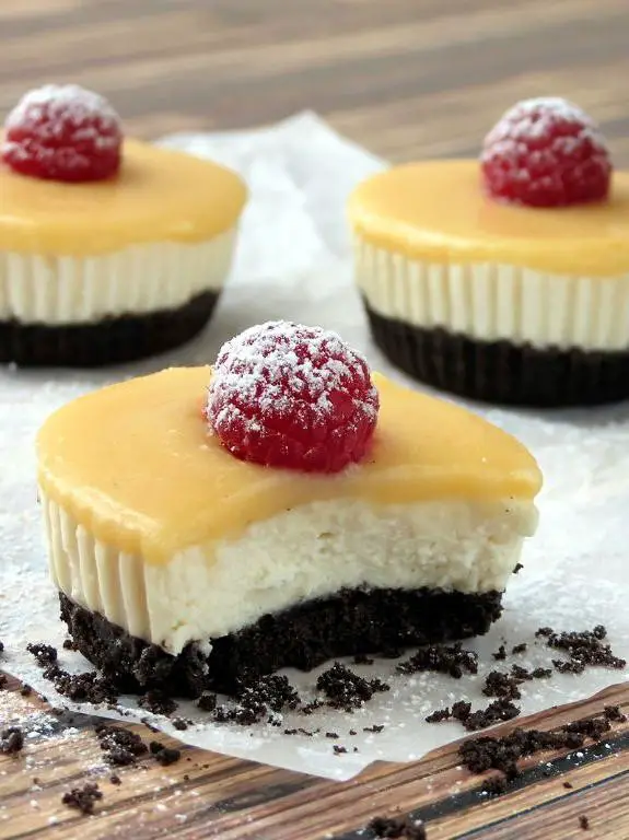 No-Bake Lemon Tofu Cheesecake