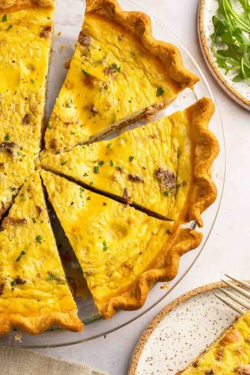 Nutritional Yeast Quiche