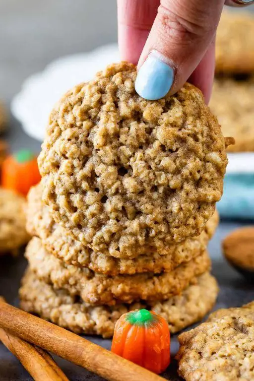 Oatmeal Pumpkin Spice Cookies
