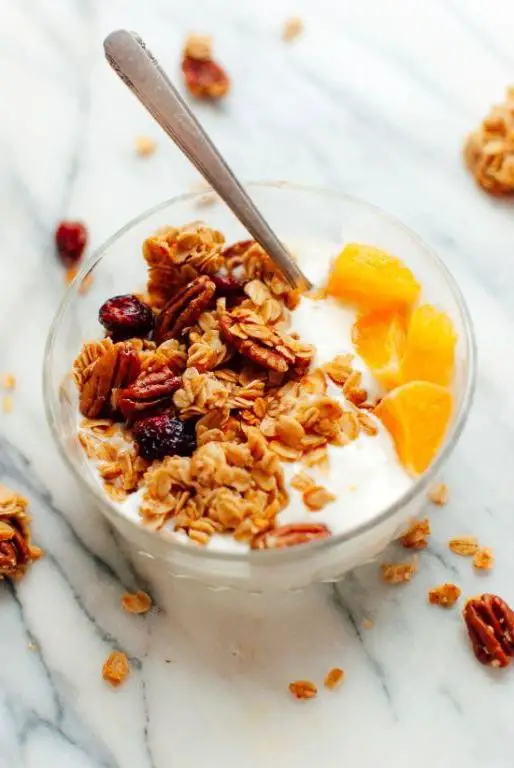 Orange Cranberry Granola