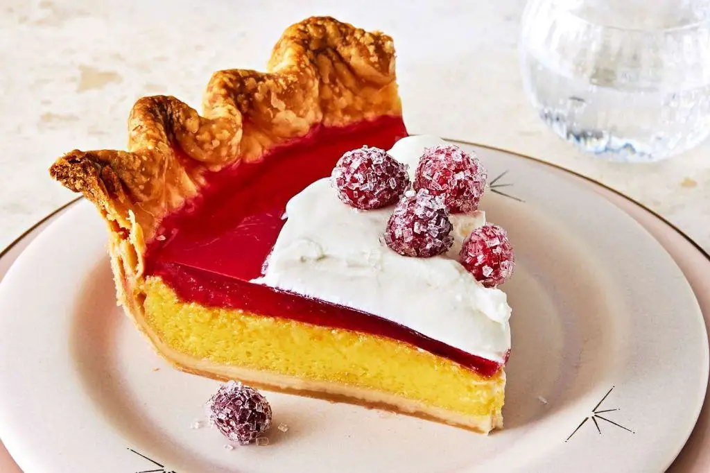 Orange Cranberry Pie