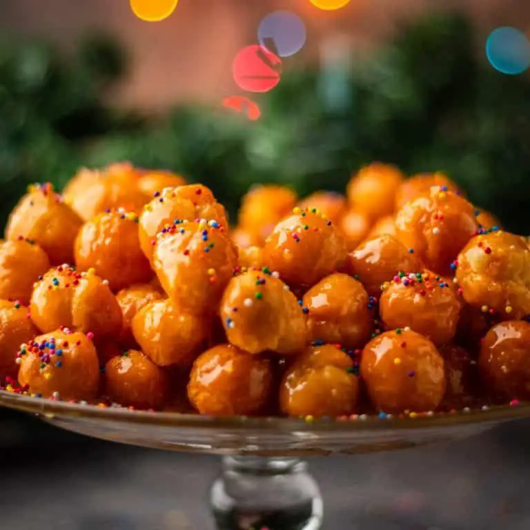 Orange Infused Struffoli