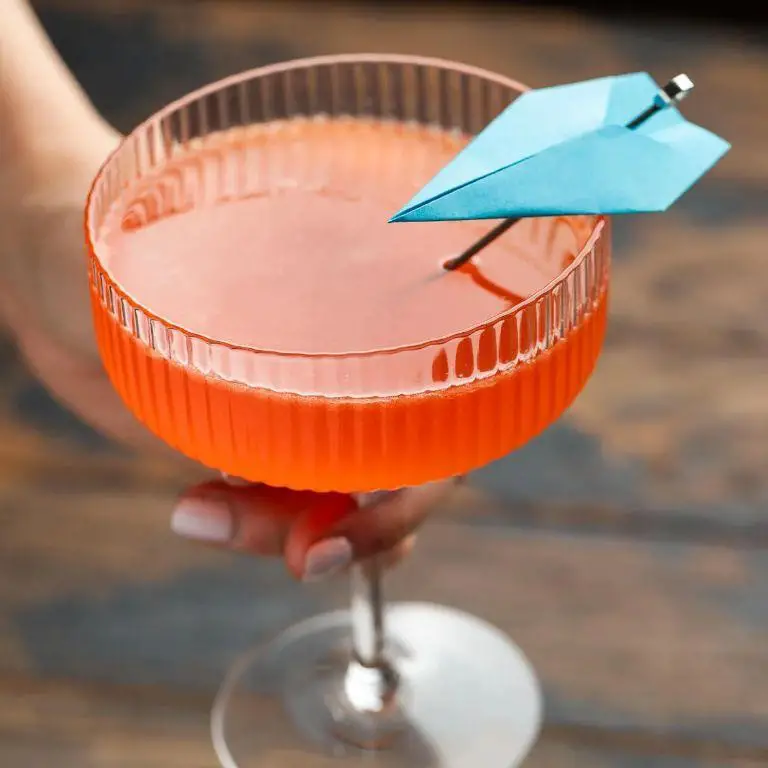 Paper Plane with Cucumber Infusion