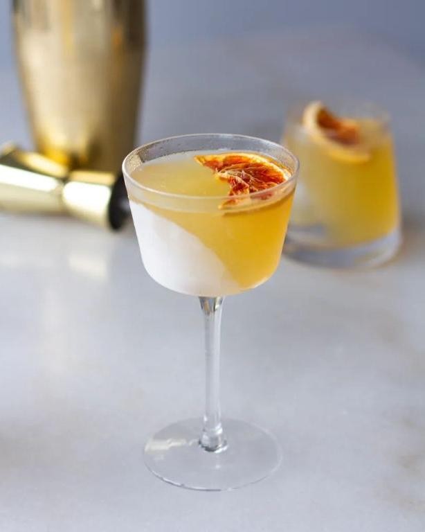 Paper Plane with Elderflower Liqueur