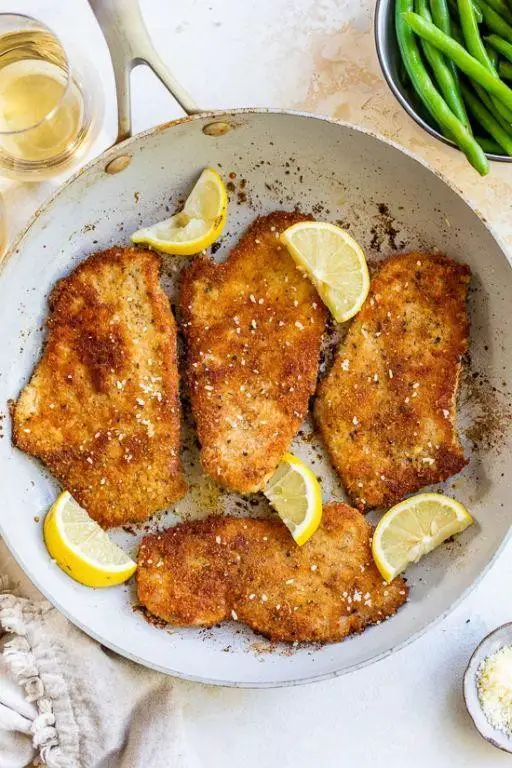 Parmesan Crusted Turkey Cutlets