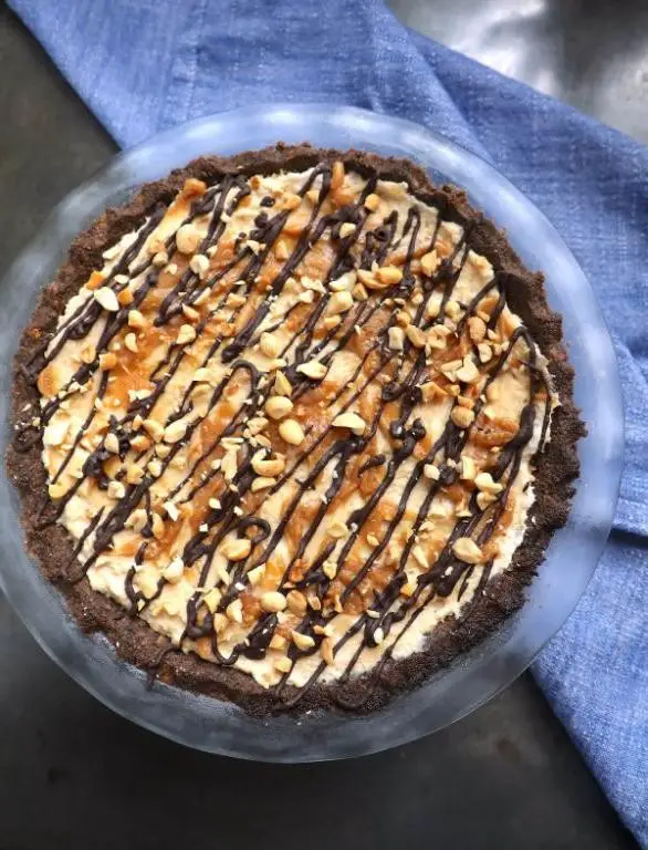 Peanut Butter Chocolate Sugar Free Pie