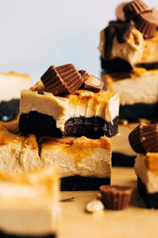 Peanut Butter Cup Tofu Cheesecake