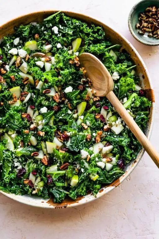 Pear and Kale Detox Salad