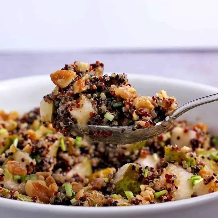 Pear and Quinoa Salad with Walnuts