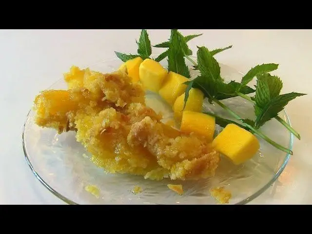 Pineapple Mango Dump Cake
