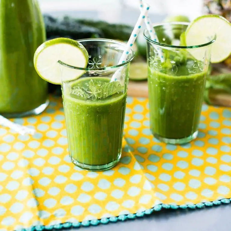 Pineapple Mint Detox Juice