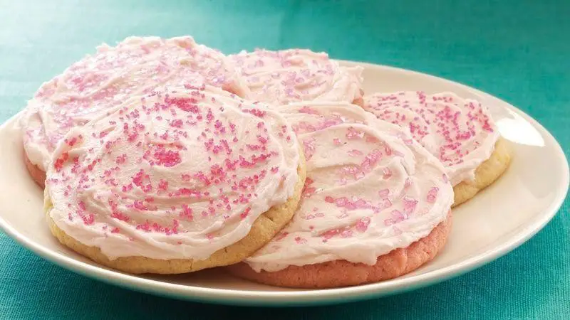 Pink Lemonade Sugar Cookies