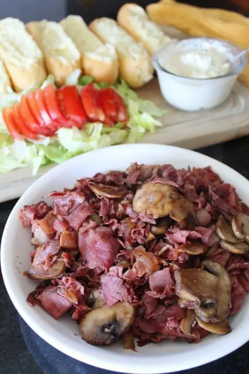 Pot Roast Sandwich with Blue Cheese and Bacon