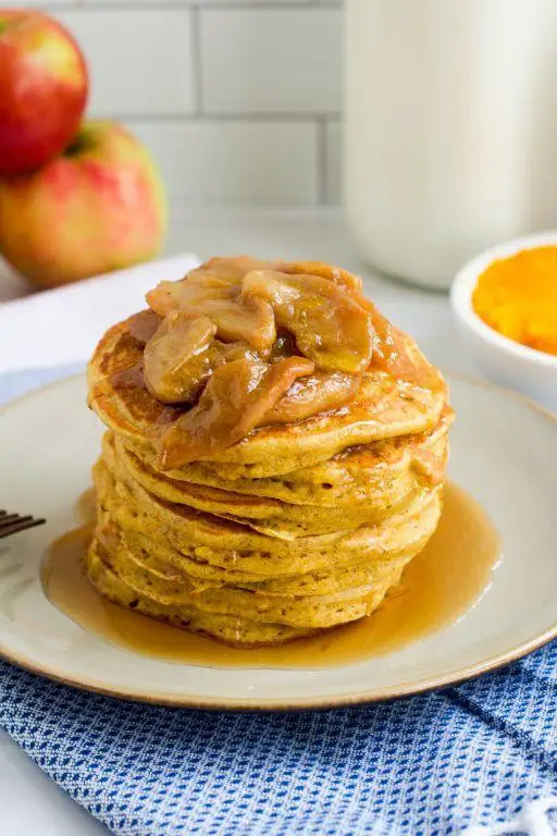 Pumpkin Apple Pancakes