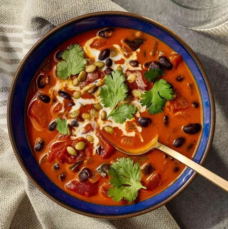 Pumpkin and Black Bean Stew